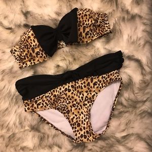 Amazon 2-piece leopard print bikini